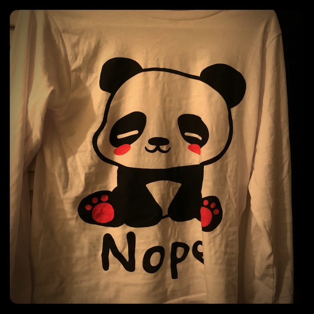 A long sleeve “ Nope not today”